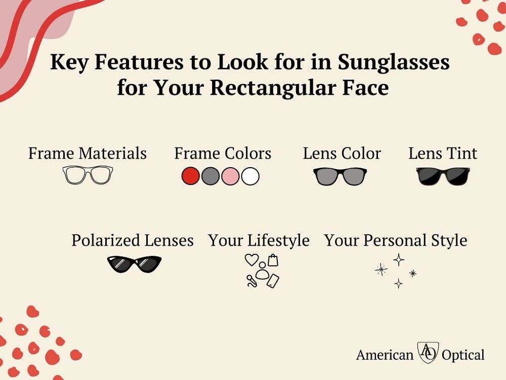 Key Features to Look for in Sunglasses for Your Rectangular Face